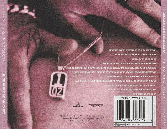 Morrissey : Vauxhall And I (CD, Album, RP)