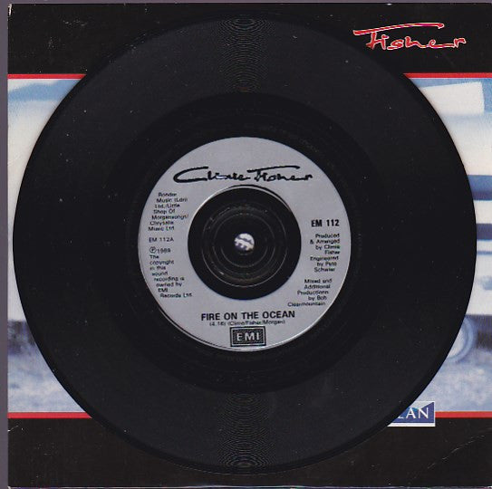 Climie Fisher : Fire On The Ocean (7", Single, Sil)