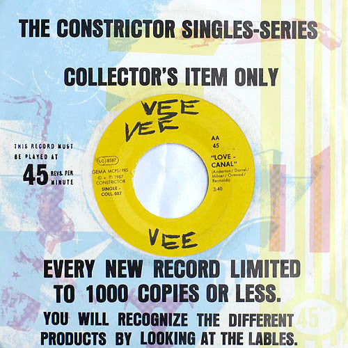 Vee VV : Pass The Buck / Love Canal (7", Single, Ltd, Yel)