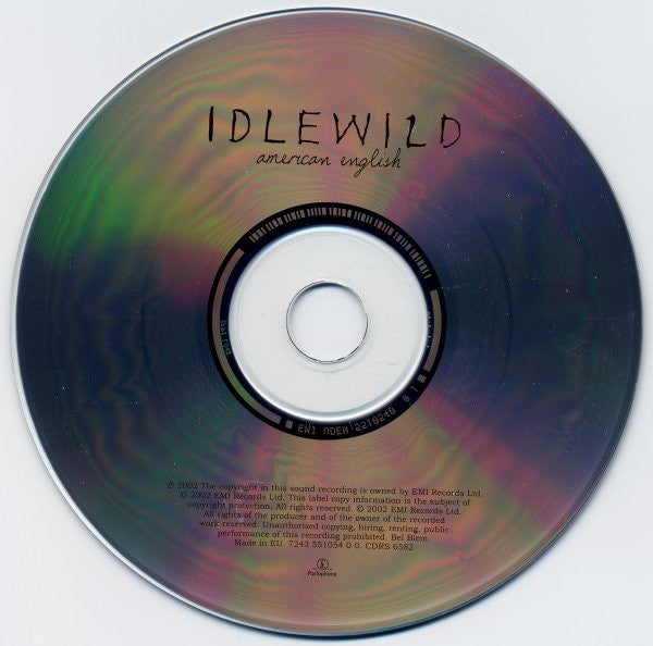 Idlewild : American English (CD, Single, Enh, CD1)