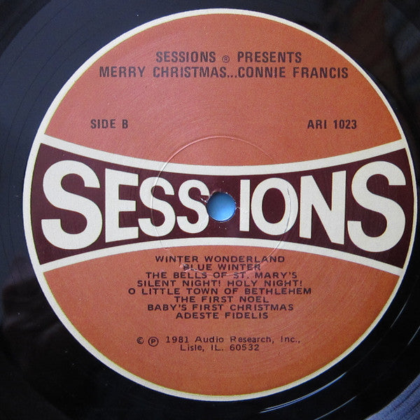 Connie Francis : Merry Christmas (LP, Album)