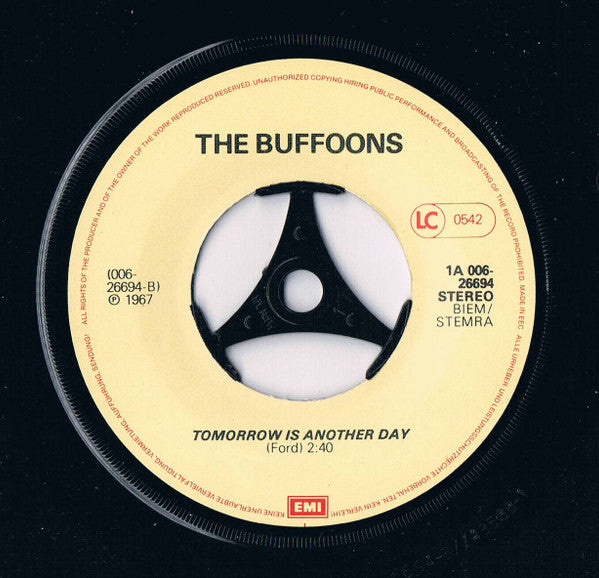 The Buffoons : It's The End / Tomorrow Is Another Day (7", Single)