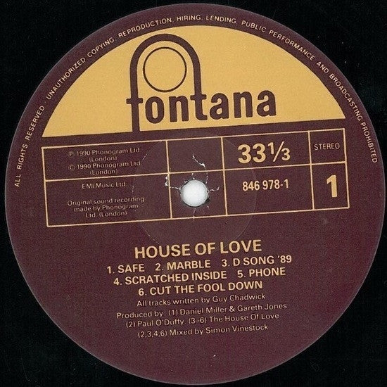 The House Of Love : A Spy In The House Of Love (LP, Comp)