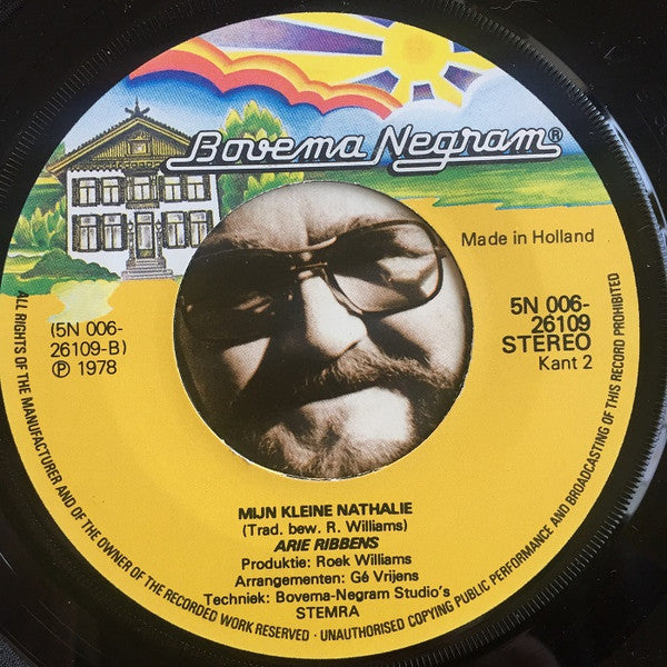 Arie Ribbens : Kruus Kot / Mijn Kleine Nathalie (7", Single)