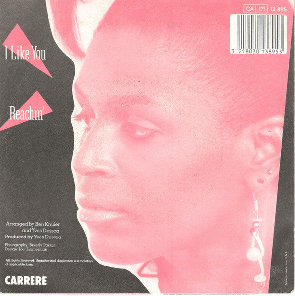 Phyllis Nelson : I Like You (7", Single)