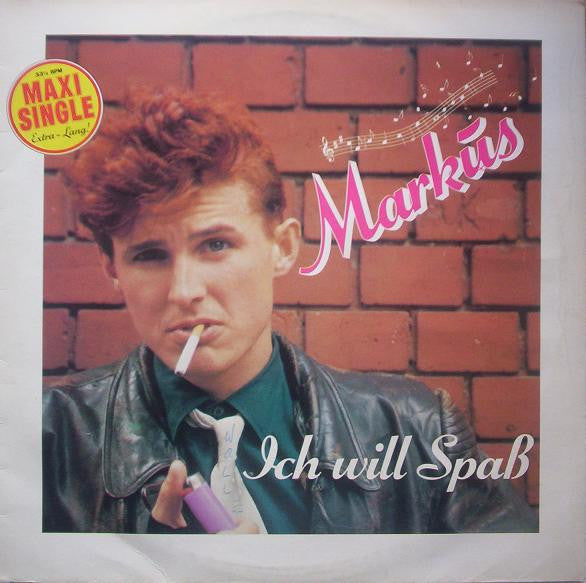 Markus (6) : Ich Will Spaß (12", Maxi)