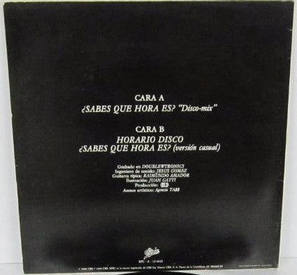 Vicio Latino : ¿Sabes Que Hora Es? (12", Maxi, Promo)