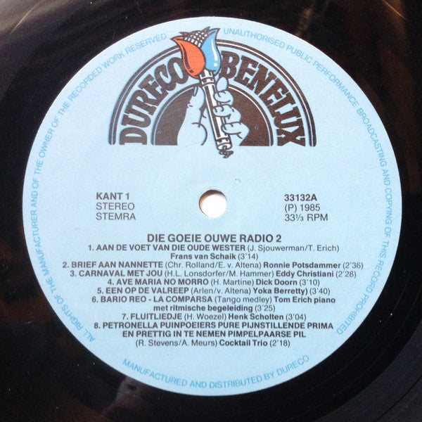 Various : Die Goeie Ouwe Radio Deel 2 (LP, Comp, Mono)