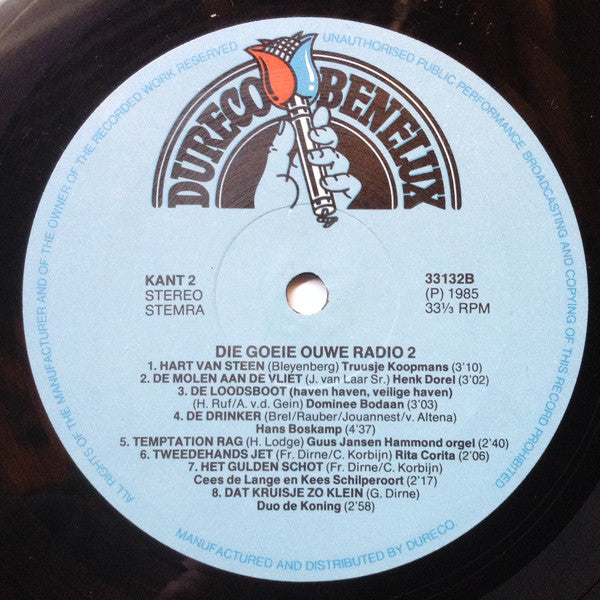 Various : Die Goeie Ouwe Radio Deel 2 (LP, Comp, Mono)
