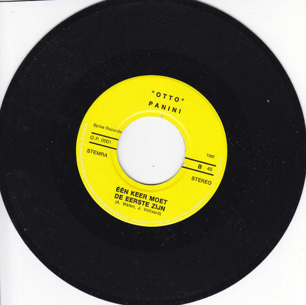 Otto Panini : Alle Dagen Feest (7", Single)