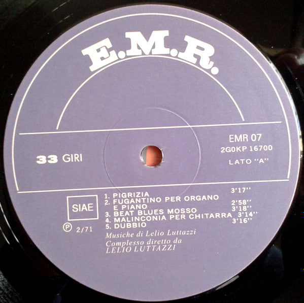 Lelio Luttazzi : I Miei Stati D'Animo (LP, Album + CD, Album)