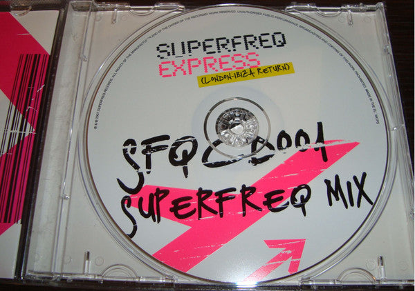 Mr. C : Superfreq Express (London - Ibiza Return) (CD, Comp, Mixed)