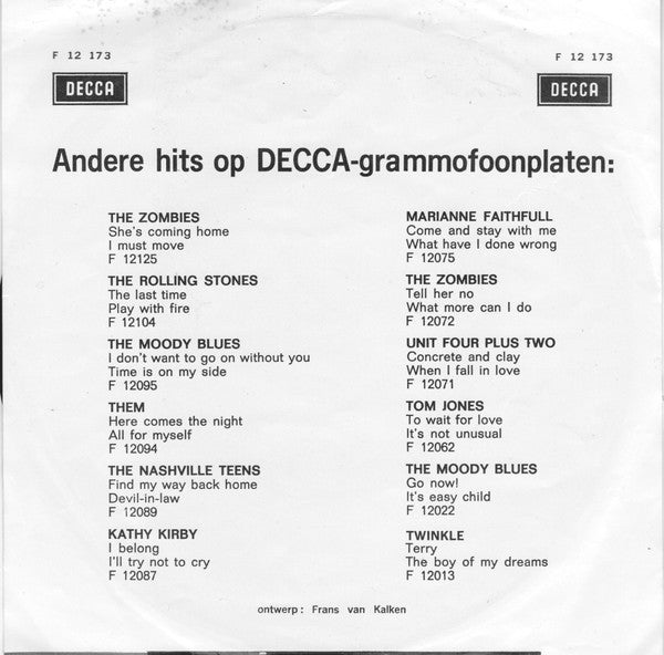 The Fortunes : You've Got Your Troubles / I've Got To Go (7", Single, Mono)