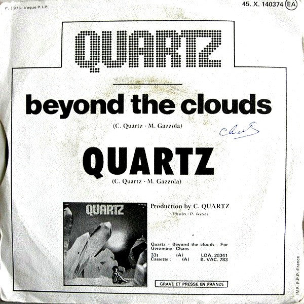 Quartz (4) : Quartz (7", Single)