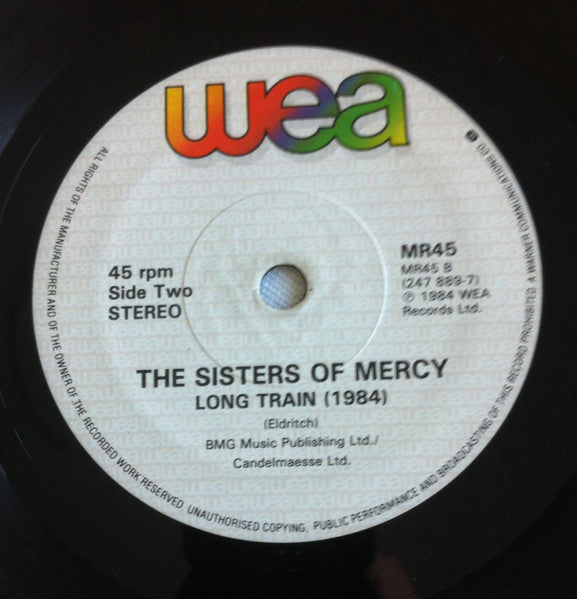 The Sisters Of Mercy : Lucretia My Reflection (7", Single, Sol)