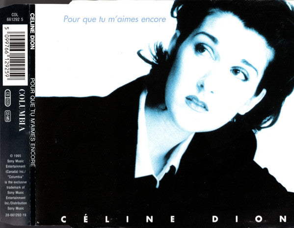 Céline Dion : Pour Que Tu M'Aimes Encore (CD, Maxi)