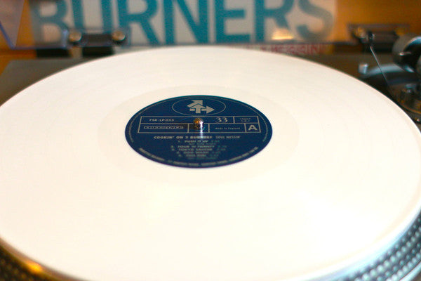 Cookin' On 3 Burners : Soul Messin' (LP, Album, RP, Whi)