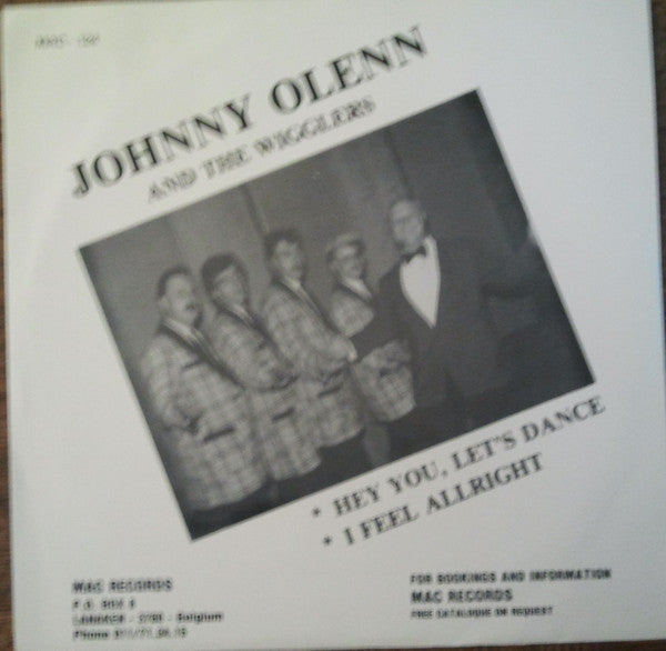 Johnny Olenn And The Wigglers : Hey You, Let's Dance (7", Single)