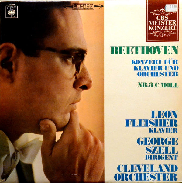 Ludwig van Beethoven, Leon Fleisher, George Szell & The Cleveland Orchestra : Konzert Für Klavier Und Orchester Nr. 3 C Moll, Op. 37 (LP)