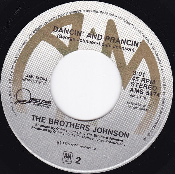 The Brothers Johnson* : Strawberry Letter #23 (7", Single)