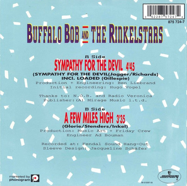Buffalo Bob And The Rinkelstars : Sympathy For The Devil (7", Single)