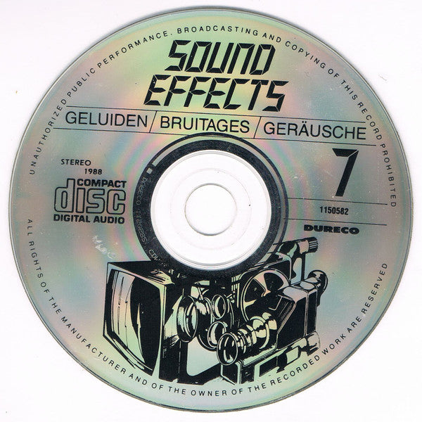 Unknown Artist : Soundeffects 7 (CD)