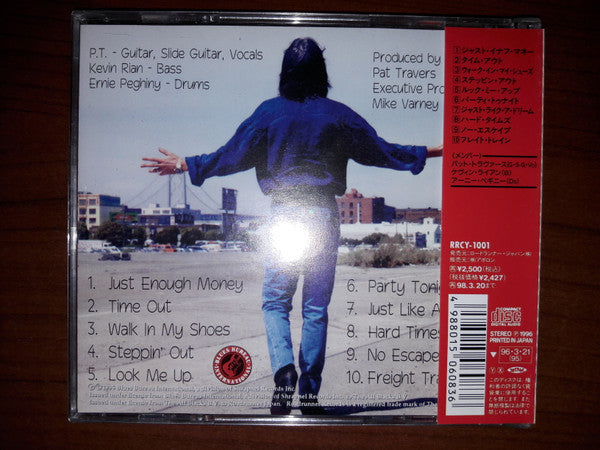 Pat Travers :  Halfway To Somewhere (CD, Album)