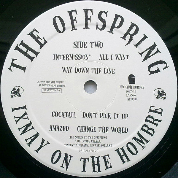 The Offspring : Ixnay On The Hombre (LP, Album)