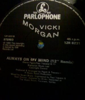 Vicki Morgan : Always On My Mind (12")