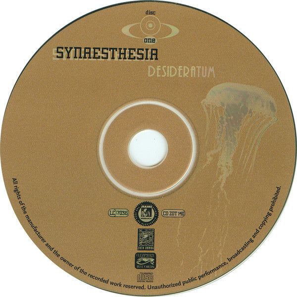 Synaesthesia : Desideratum (2xCD, Album)