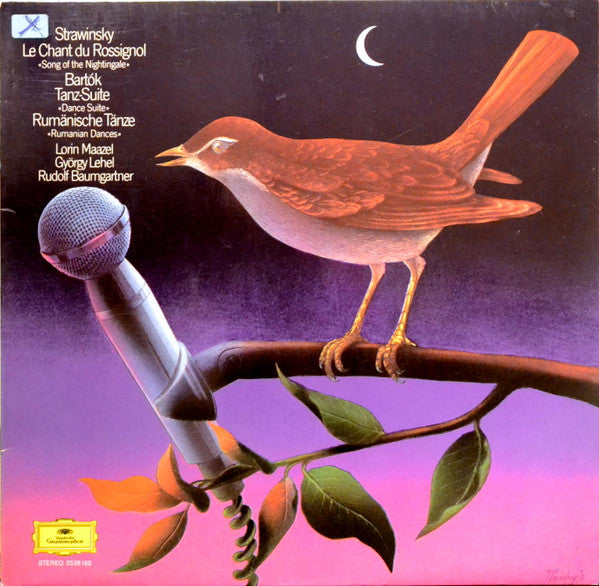 Igor Stravinsky - Béla Bartók, Radio-Symphonie-Orchester Berlin, Lorin Maazel : Song Of The Nightingale / Dance Suite / Rumanian Dances (LP, Comp)