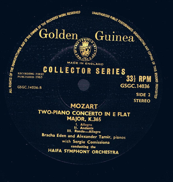 Wolfgang Amadeus Mozart : Piano Concerto No. 18 In B Flat Major, K.456 / Two Piano Concerto In E Flat Major, K.365 (LP)