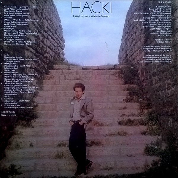 Hacki Tamás : Whistle Concert (LP, Album, Eng)