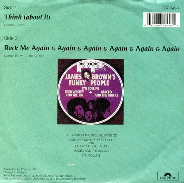 Lyn Collins : Think (About It) (7", Single)