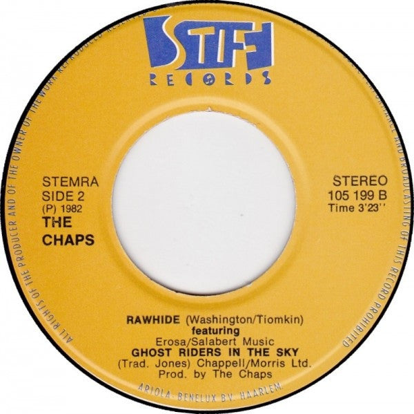 The Chaps : Rawhide (7", Single)
