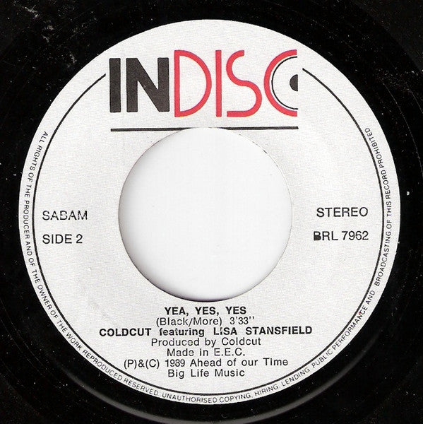 Coldcut Featuring Lisa Stansfield : People Hold On (7", Single)