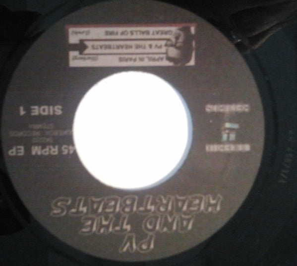 PV & The Heartbeats : 4 Smash Hits (7", EP, Ltd)