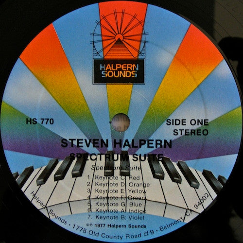 Steven Halpern : Spectrum Suite (LP, Album, RE)