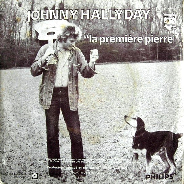 Johnny Hallyday : Elle M'oublie (7", Single, JAT)