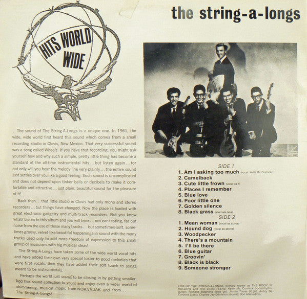 The String-A-Longs : Rare Tracks (LP, Album, Mono, Unofficial)