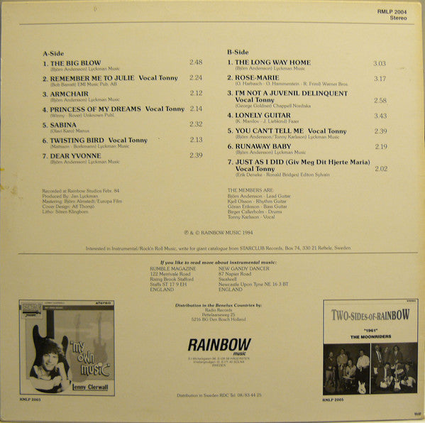 The Moonriders : The Long Way Home (LP, Album)