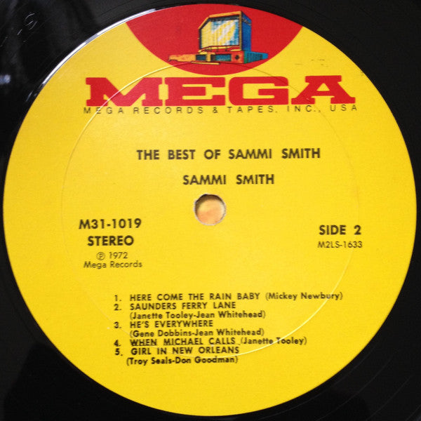 Sammi Smith : The Best Of Sammi Smith (LP, Comp)