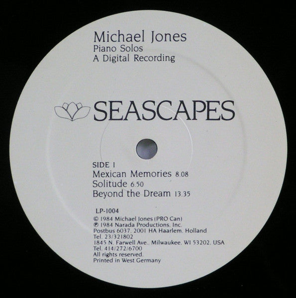 Michael Jones : Seascapes (LP, Album)