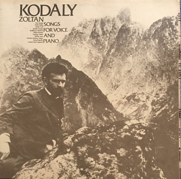 Zoltán Kodály : Songs For Voice And Piano (2xLP, Album)