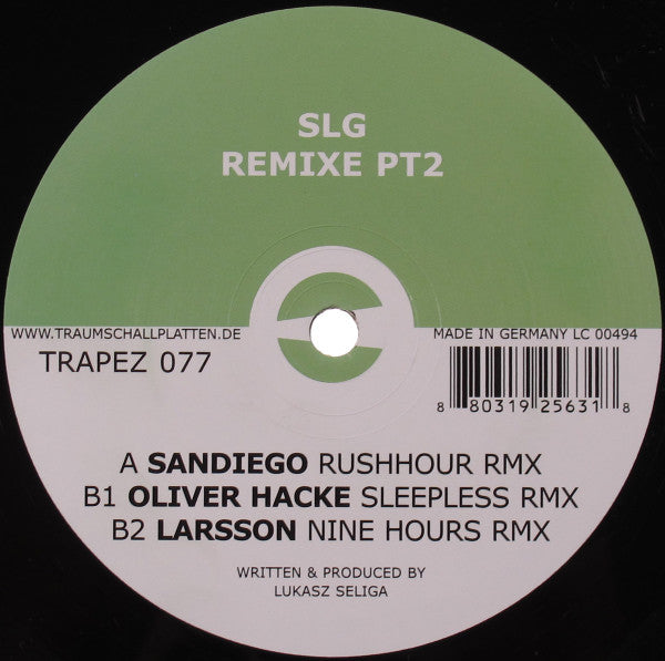 Slg : Remixe Pt2 (12")
