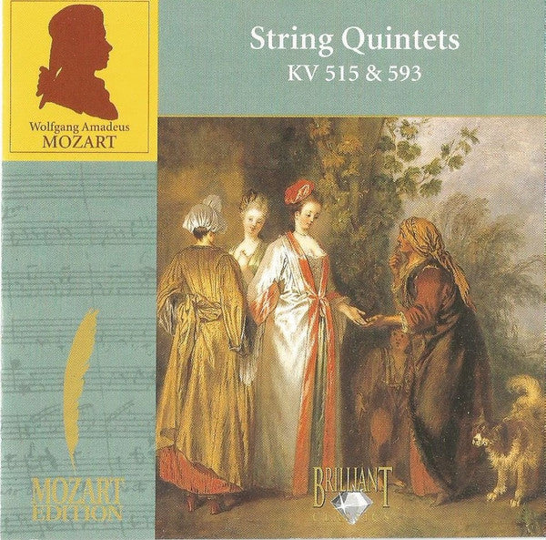 Wolfgang Amadeus Mozart - Orlando Quartet, Nobuko Imai, John Harding (3), Heinz Oberdorfer, Ferdinand Erblich, Stefan Metz : String Quintets KV 515 / 593 (CD, Album)