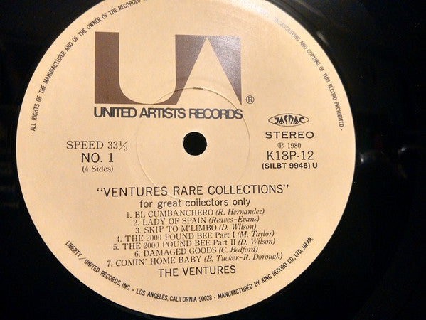 The Ventures : Ventures Rare Collections/ For Great Collectors only (2xLP, Comp)