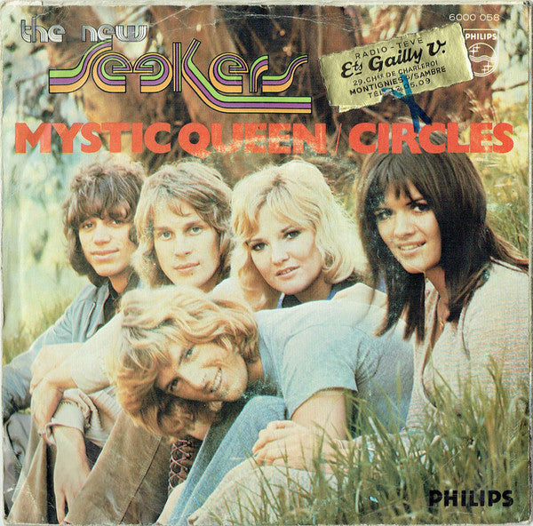 The New Seekers : Circles / Mystic Queen (7", Lar)