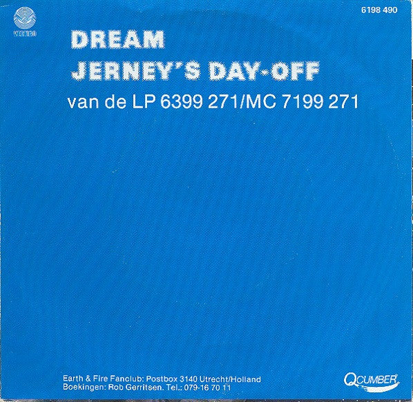 Earth And Fire : Dream (7", Single)