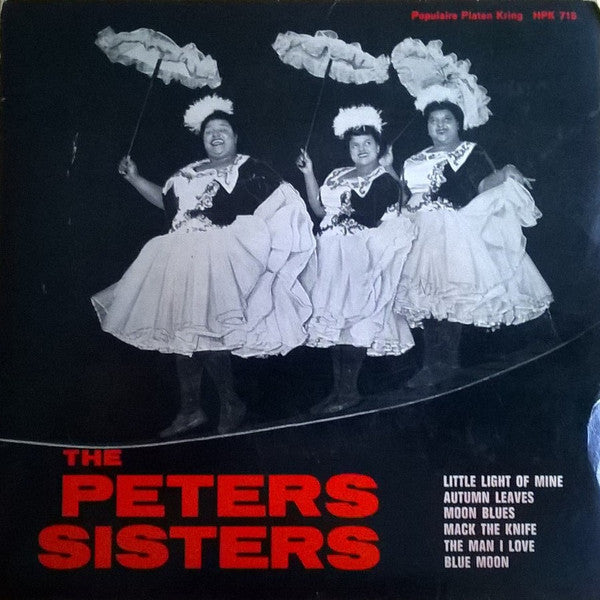 Peters Sisters : The Peters Sisters With The Pop Parade Orchestra (7", EP)